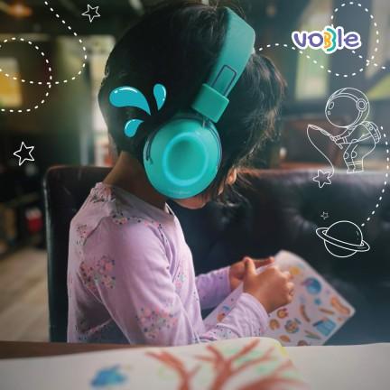 Kid Delighting in Our Versatile Headphones